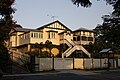 A typical Queenslander house in Brisbane