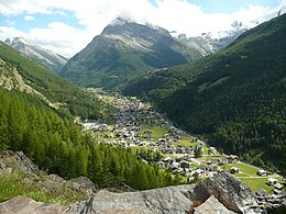 Saas-Grund – Veduta