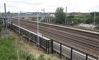 <span class="mw-page-title-main">Sandy railway station</span> Railway station in Bedfordshire, England