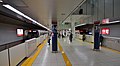 The Fukutoshin Line platforms in November 2013