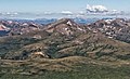 East aspect of Square Top from Mount Bierstadt