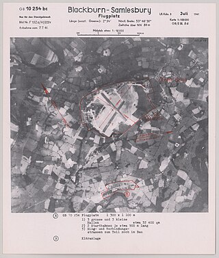 <span class="mw-page-title-main">Samlesbury Aerodrome</span> Defunct airfield near Preston, England