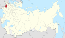 Location in the Russian Empire