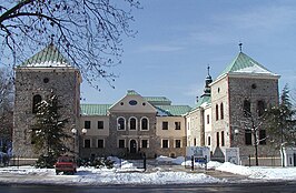 Het Sielecki kasteel in Sosnowiec