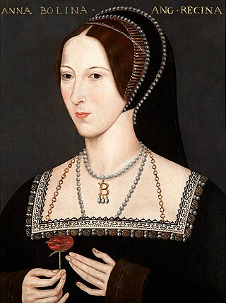 <span class="mw-page-title-main">Anne Boleyn</span> Queen of England from 1533 to 1536