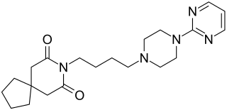 <span class="mw-page-title-main">Buspirone</span> Medication used to treat anxiety disorders