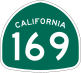 State Route 169 marker