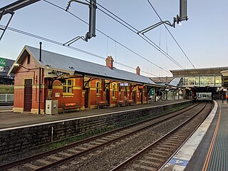 <span class="mw-page-title-main">Campsie railway station</span> Railway station in Sydney, New South Wales, Australia