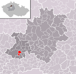 Chvatěruby – Mappa