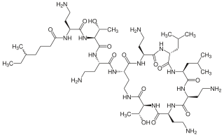 <span class="mw-page-title-main">Colistin</span> Antibiotic