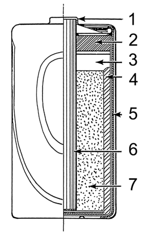 <span class="mw-page-title-main">Dry cell</span> Electric battery type