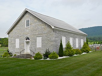Reformed church north of Fannettsburg