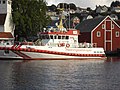 SAR vessel "Gjert Wilhelmsen" of Redningsselskapet in the port of Egersund