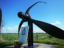 Dutch monument to Wellington HE702, lost over Doornspijk, Netherlands, on 13 May 1943 HE702 - 1.JPG