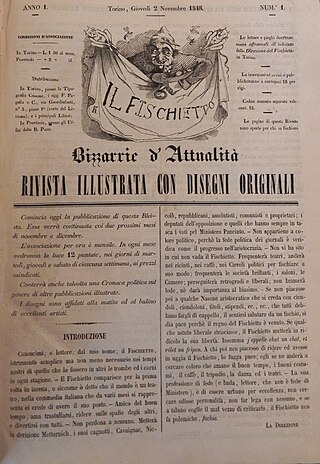 <i>Il Fischietto</i> Satirical magazine in Italy (1848–1916)