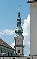 * Kandidimi Bell tower of the city main parish church Saint Giles on Pfarrplatz #7, Klagenfurt, Carinthia, Austria --Johann Jaritz 01:29, 18 September 2024 (UTC) * E miratuar  Support Good quality. --Bgag 02:32, 18 September 2024 (UTC)