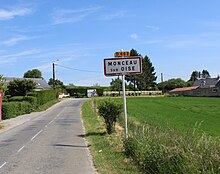 Entrée du village