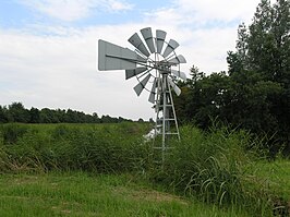 De windmotor in 2009