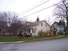 Orangeville founder, Orange Lawrence's house