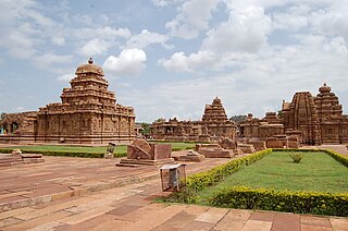 <span class="mw-page-title-main">Pattadakal</span> World Heritage site with 7th- and 8th-century temples in India