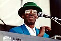 Pinetop Perkins op 1 oktober 2006 (Foto: Carl Lender) geboren op 7 juli 1913