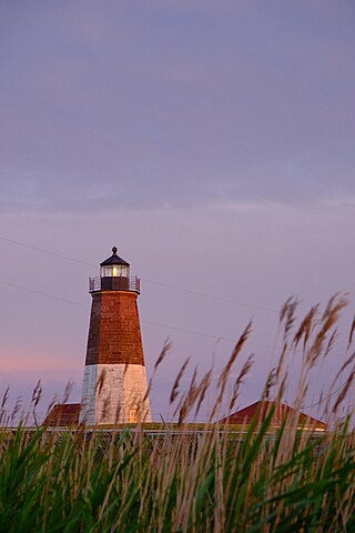 <span class="mw-page-title-main">Point Judith Light</span> Lighthouse in Rhode Island, United States