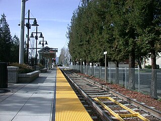 <span class="mw-page-title-main">Race Street station</span> VTA light rail station in San Jose, California