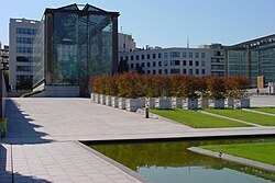 Parc André-Citroën se skleníkem