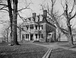 Shirley Plantation, James River, Virginia, 1900–1906.