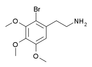 <span class="mw-page-title-main">2-Bromomescaline</span> Mescaline derivative drug