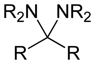 <span class="mw-page-title-main">Aminal</span> Type of organic compound or group