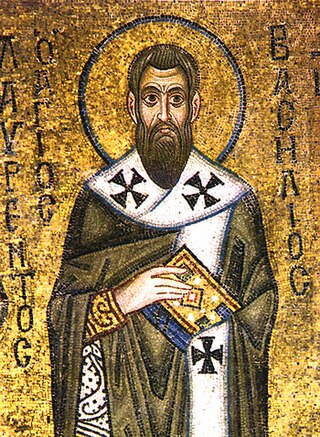 <span class="mw-page-title-main">Basil of Caesarea</span> 4th-century Christian bishop, theologian, and saint