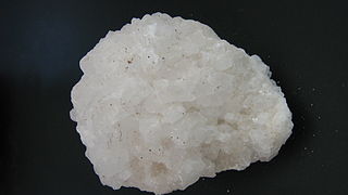 <span class="mw-page-title-main">Bischofite</span> Halide mineral of magnesium (Mg) chloride