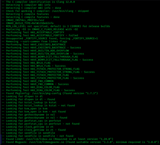 <span class="mw-page-title-main">CMake</span> Cross-platform, compiler-independent build system generator