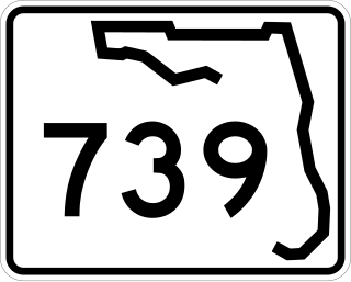 <span class="mw-page-title-main">Florida State Road 739</span> State highway in Florida, United States