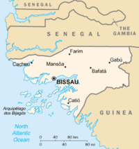 Map Of Guinea Bissau