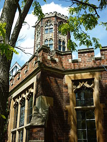 Homerton's Castellated Tower. Homerton's Castellated Tower, June 2012.jpg