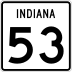 State Road 53 marker