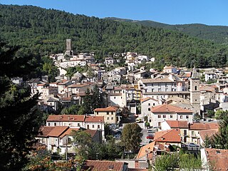 Introdacqua Comune in Abruzzo, Italy