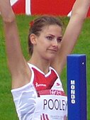 Isobel Pooley Geteilter Rang elf mit 1,89 m