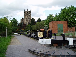 <span class="mw-page-title-main">Staffordshire and Worcestershire Canal</span> Canal in the West Midlands, England