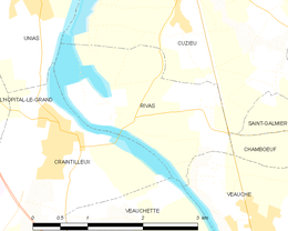 Rivas - Localizazion
