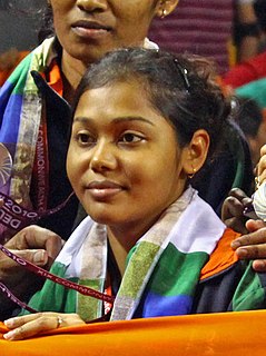 Mouma Das Indian table tennis player