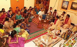 <span class="mw-page-title-main">Bhajan</span> Singing of poems or hymns in Indian traditions