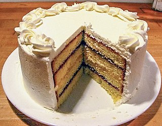 <span class="mw-page-title-main">Cake</span> Flour-based baked sweet