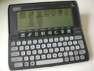 <span class="mw-page-title-main">Psion Series 3</span> Series of personal digital assistants