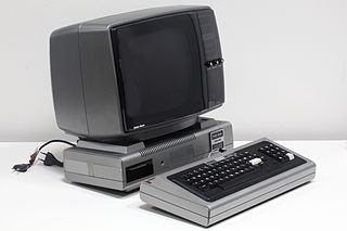 <span class="mw-page-title-main">TRS-80</span> Microcomputer launched in 1977, sold by Tandy Corporation through Radio Shack stores