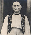 Lucretia Jurj-Costescu aus dem Widerstand im Apuseni-Gebirge, etwa 1930