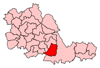 <span class="mw-page-title-main">Solihull (UK Parliament constituency)</span> Parliamentary constituency in the United Kingdom, 1945 onwards