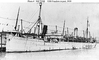 USS <i>Freedom</i> (ID-3024) Cargo and transport ship in the United States Navy in World War I